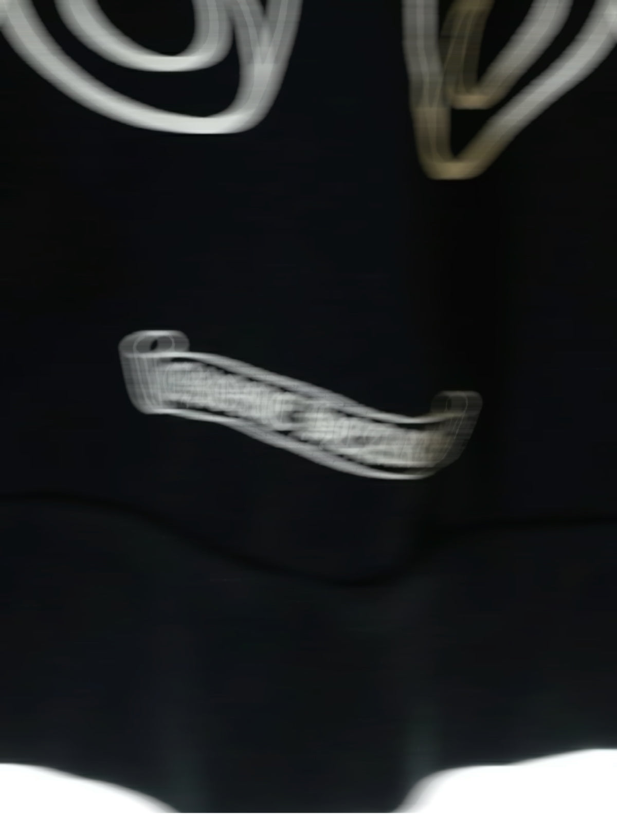 Gothic Horseshoe Sweater – Black/White