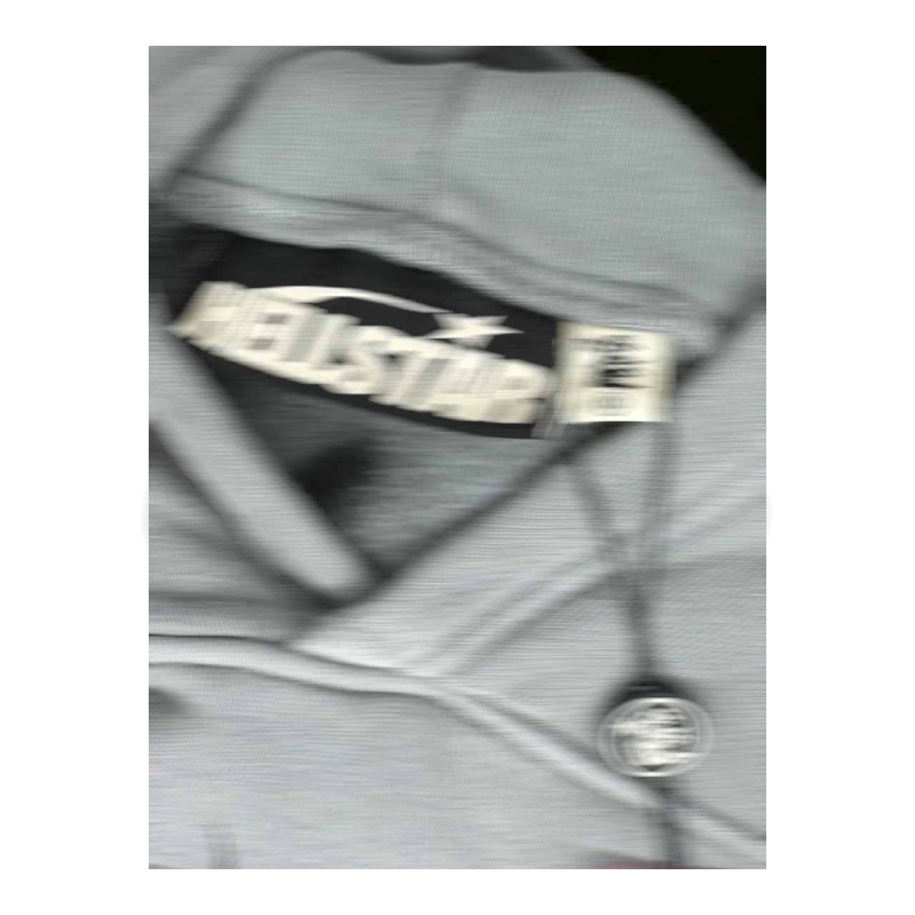 Grey Flame Graphic Hoodie-Premium Hoodie